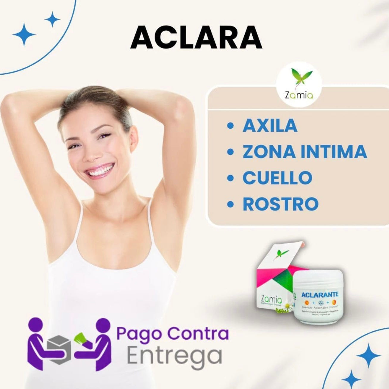 Crema Aclaradora Corporal 🧴✨